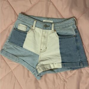 Multicolored Pacsun Jean Shorts